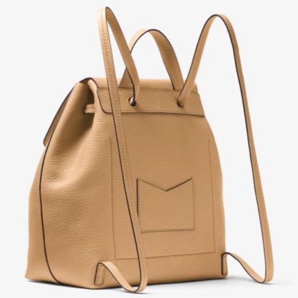 Michael Kors Junie Pebbled leather backpack